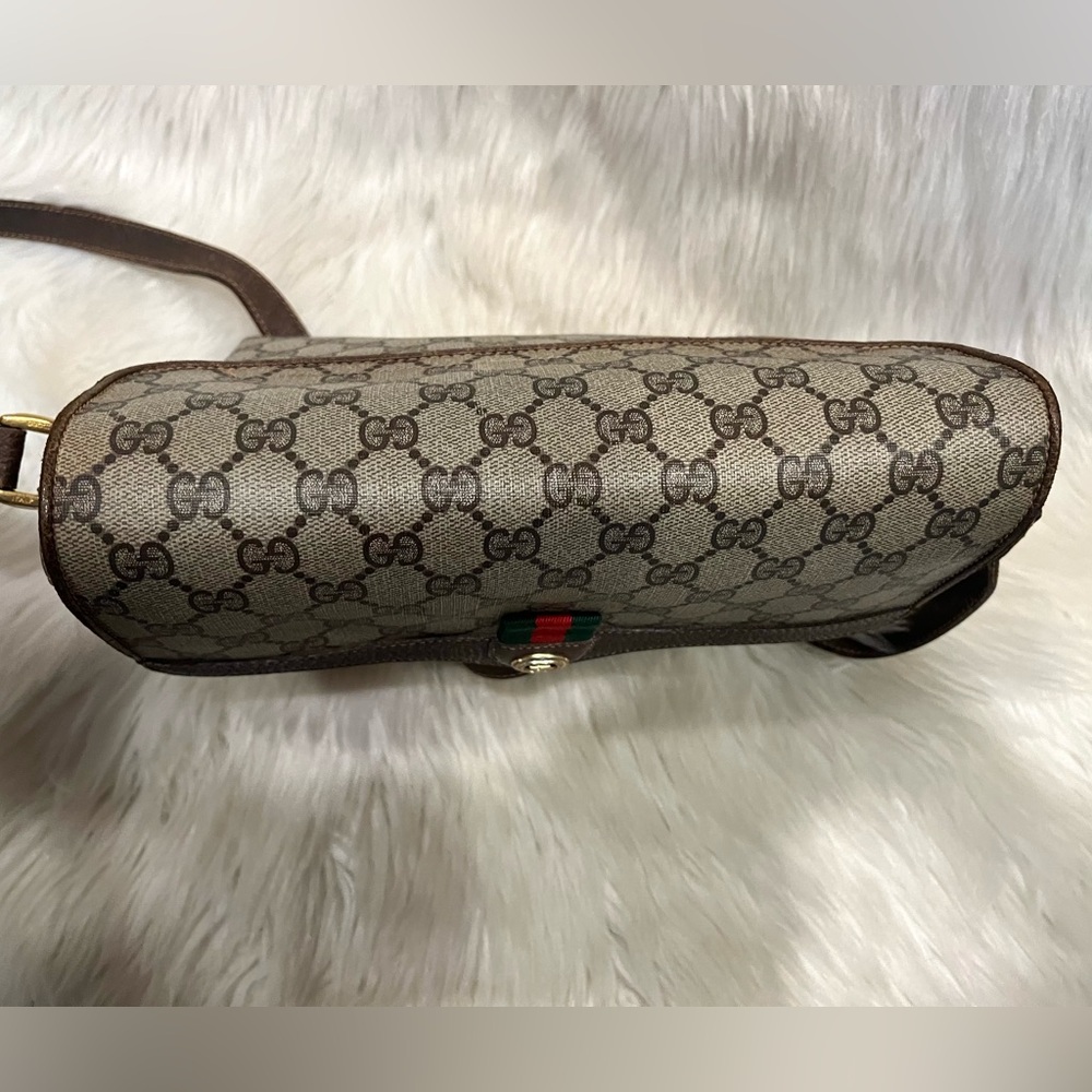 Gucci Beige and Brown Crossbody Bag - Picture 7 of 12